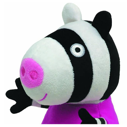 Ty Beanies Peppa Pig Zoe Zebra 15cm Push
