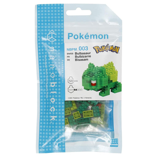 Nanoblock Pokémon: Bulbasaur Micro-Sized Building Set