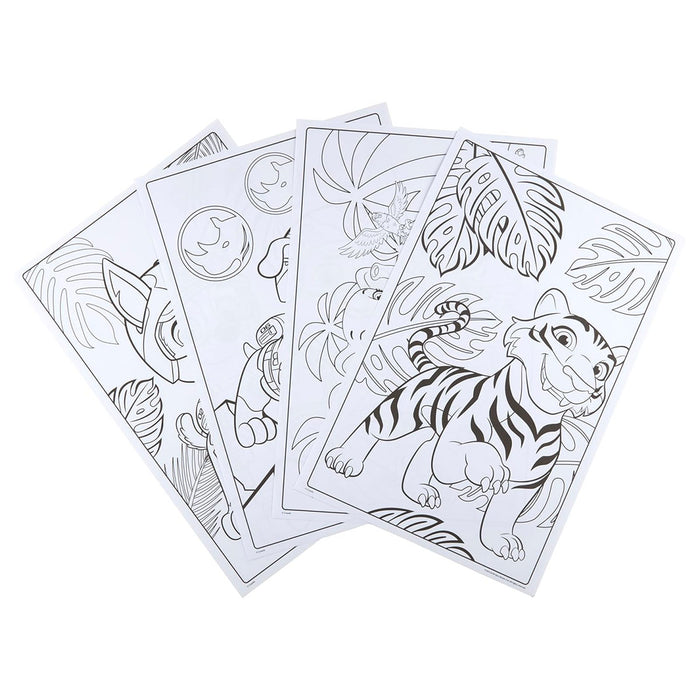 Crayola PAW Patrol Jungle Pups 18 Giant Colouring Pages