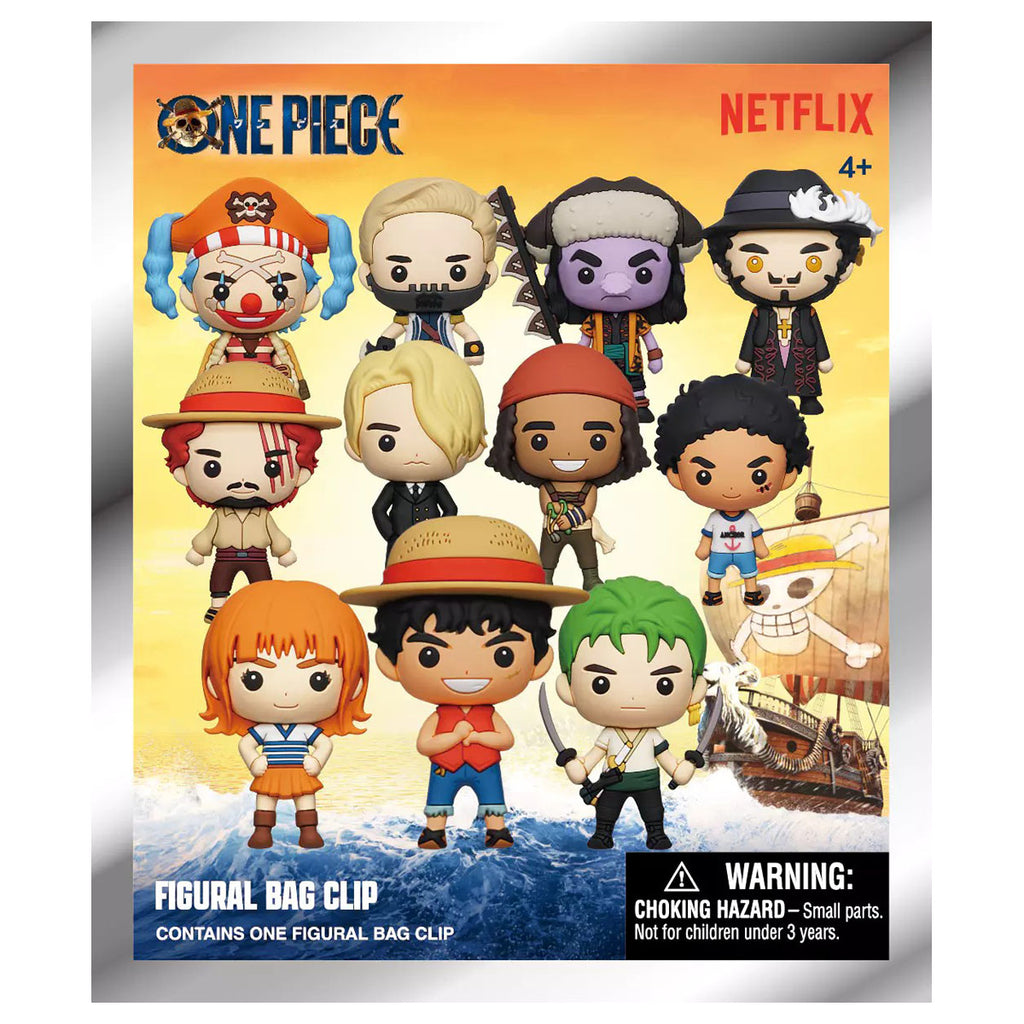 One Piece Live Action Figural Bag Clip (styles vary) — Booghe