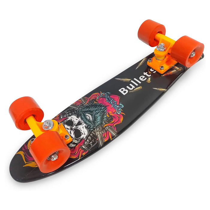 Ozbozz Mirror Graphics Plastic Skateboard (styles vary)