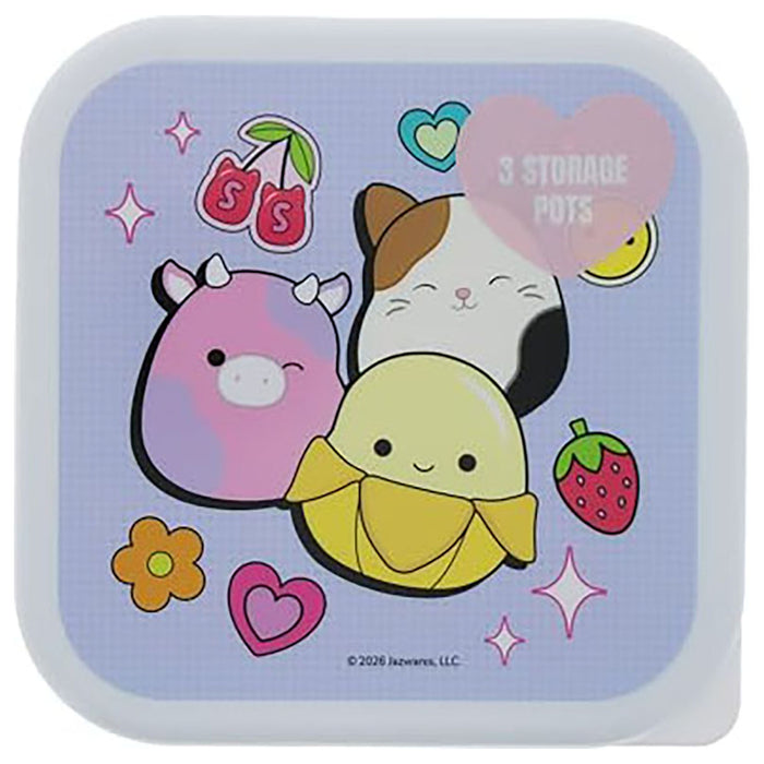 Squishmallows Storage Pots (3 Pack)