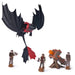 How to Train Your Dragon Trial of Flame Blazing Battles Toothless Cannon Blast Playset