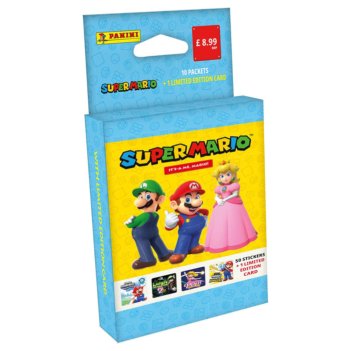 Super Mario It's-a Me Mario! Sticker Collection Multiset