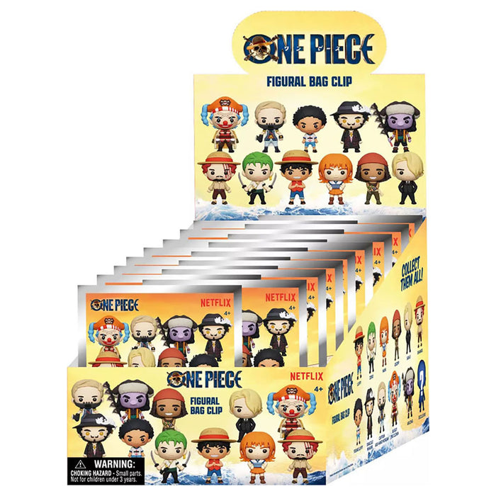 NEW One Piece Netflix Live Action Series 1 Bag Clips
