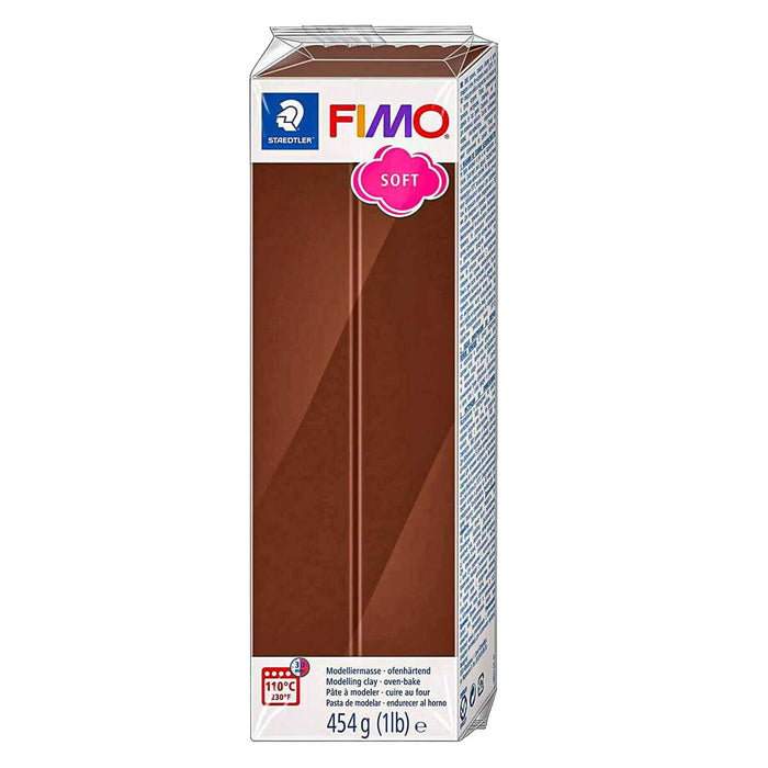 Staedtler FIMO Soft Modelling Clay 454g Chocolate