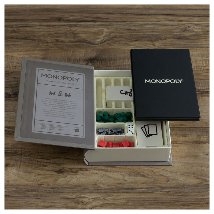 Monopoly Vintage Bookshelf UK Edition Board Game