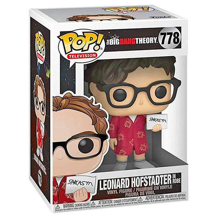 Funko Pop! Television: The: Big Bang Theory: Leonard Hofstadter in Robe Vinyl Figure #778