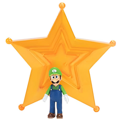 The Super Mario Galaxy Movie: Luigi Mini Figure with Star Launcher 