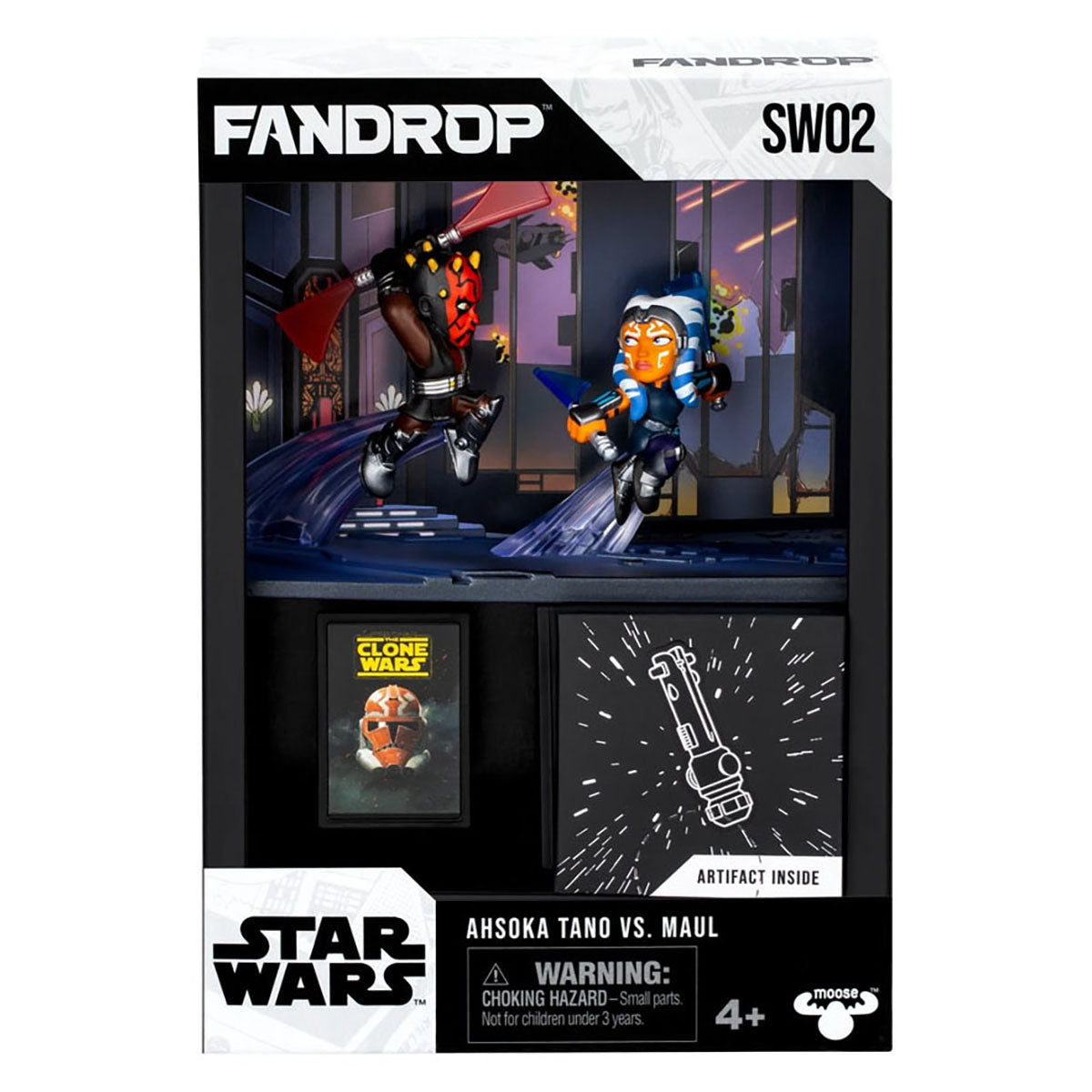 FANDROP Star Wars: Clone Wars: Ahsoka Tano Vs Maul Figures Set — Booghe