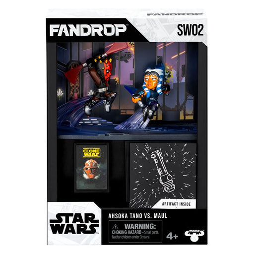 FANDROP Star Wars: Clone Wars: Ahsoka Tano Vs Maul Figures Set