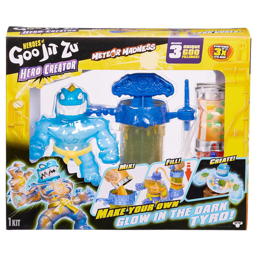 Heroes of Goo Jit Zu Meteor Madness Hero Creator Tyro Stretch Figure