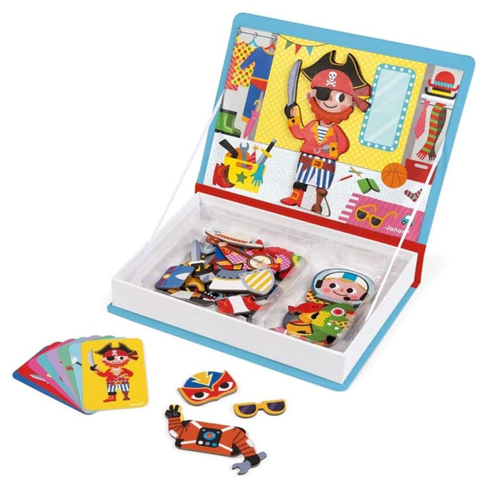 Janod Boy's Costumes Magnéti'Book