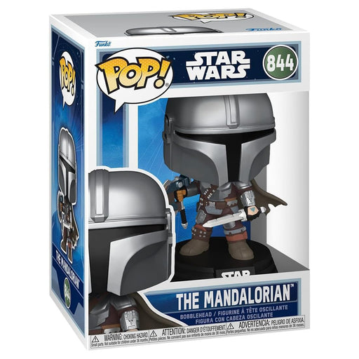 Funko Pop! Star Wars: The Mandalorian & Grogu: Thhe Mandalorian Bobblehead Figure #844