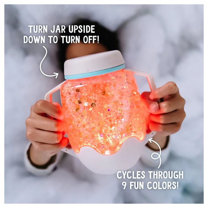 Glo Pals Sensory Play Jar Bubblegum Pink