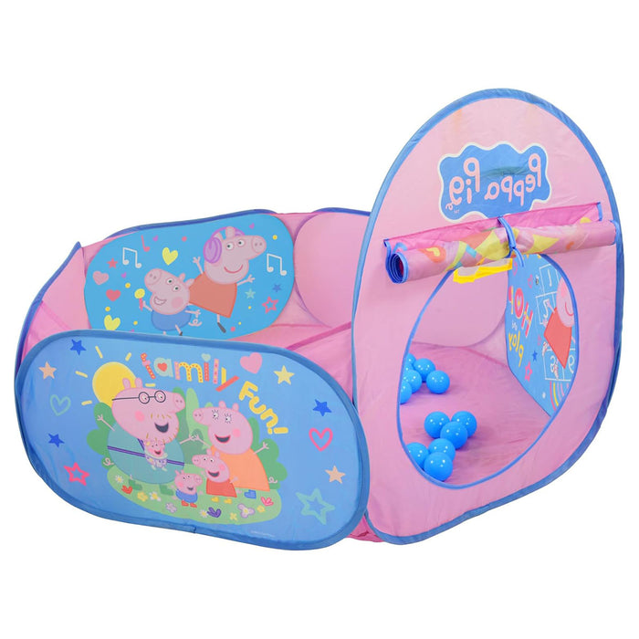 Peppa Pig Quick Up Activity Ball Pit & 20 Balls