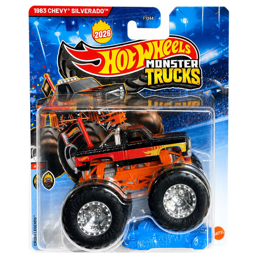 Hot Wheels Monster Trucks 1983 Chevy Silverado Truck