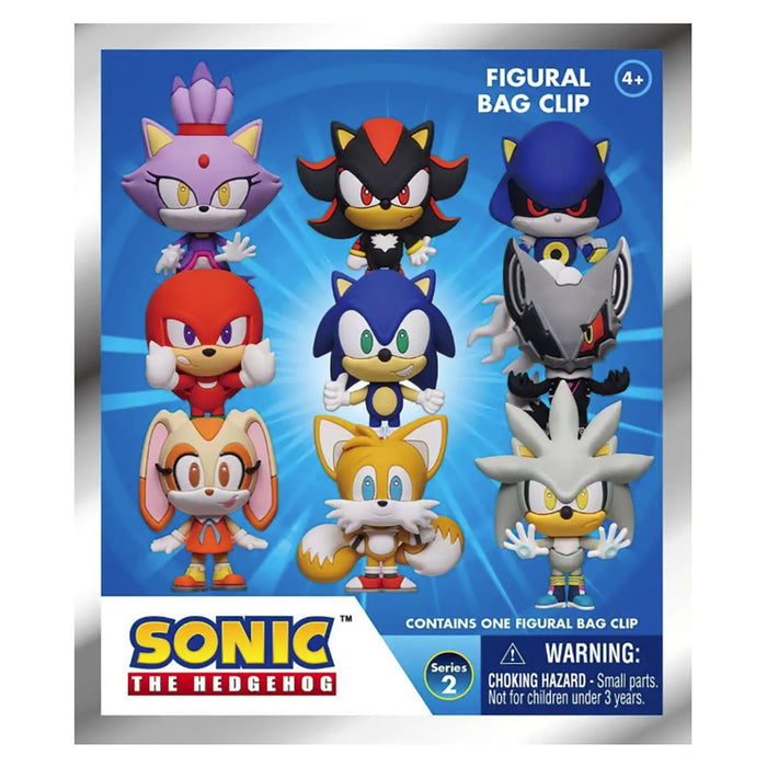 Sonic the Hedgehog Series 2 Figural Bag Clip (styles vary)