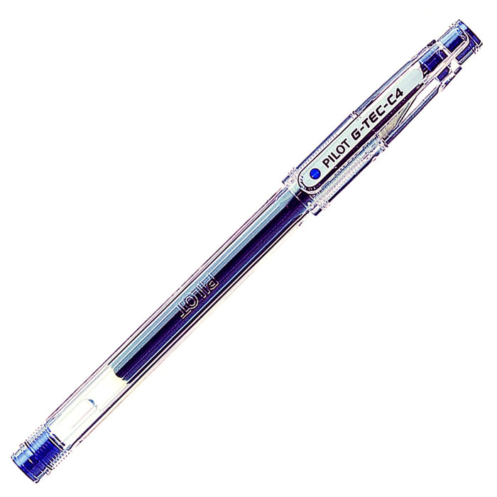 Pilot G-Tec C4 Microtip Rollerball Blue Ink Pen 