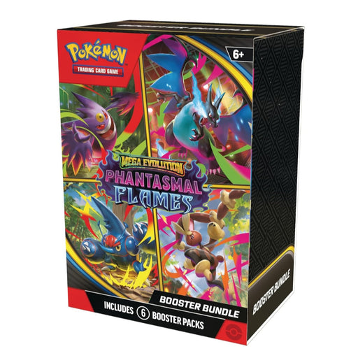 Pokemon TCG Mega Evolution Phantasmal Flames - Booster Bundle 