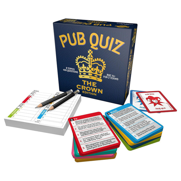 Pub Quiz: The Crown Edition Card Game