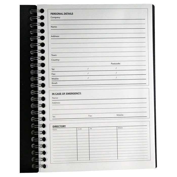 Pukka Pad A5 Black Poly Jotta 160 Pages