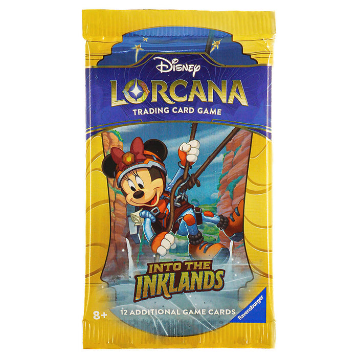 Disney Lorcana TCG: Into The Inklands - Booster Pack - Minnie Mouse Artwork