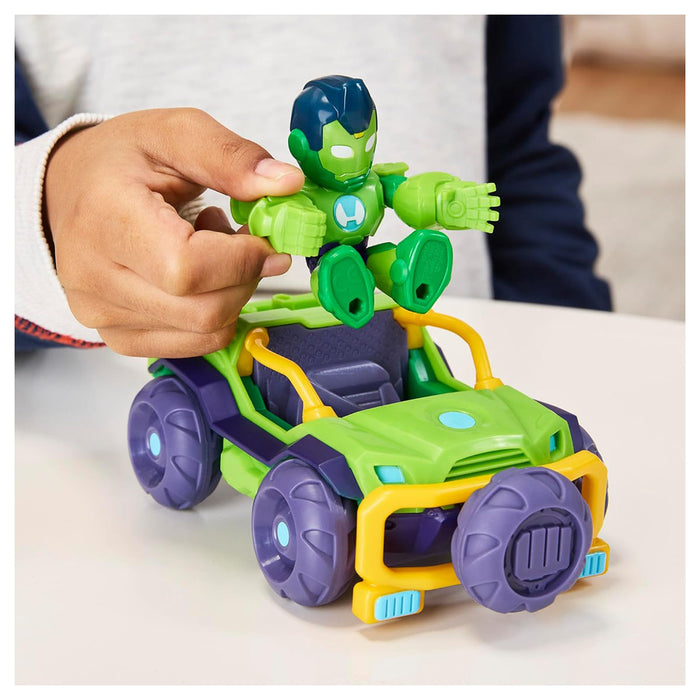 Marvel Iron Man and his Awesome Friends Iron Hulk Iron Racer