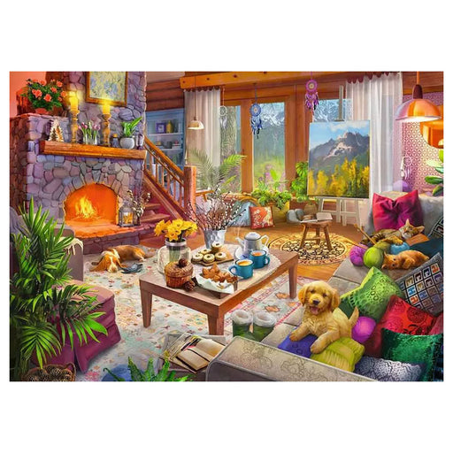 Ravensburger Cosy Cabin 1000 Piece Jigsaw Puzzle