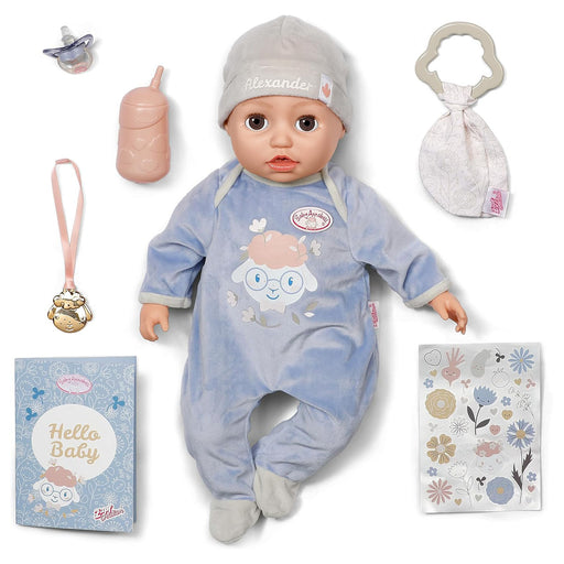 Baby Annabell Interactive Alexander 43cm Doll