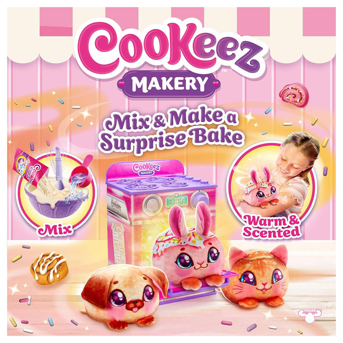 Cookeez Makery Cinnamon Treetz Surprise Interactive Pet Oven Kit