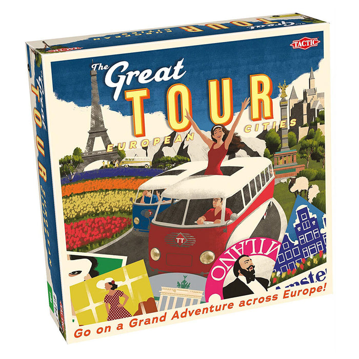 The Great Tour: European Cities Board Game