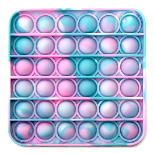 Poppits Pink Tie Dye Square Fidget Toy
