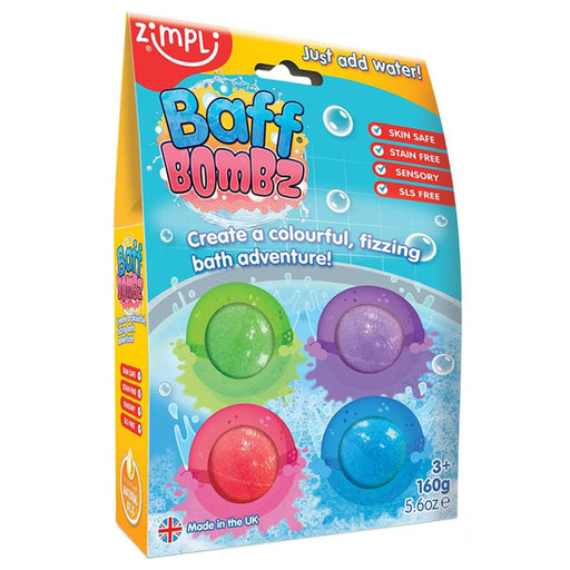Baff Bombz Bath Toy 160g (4 Pack)