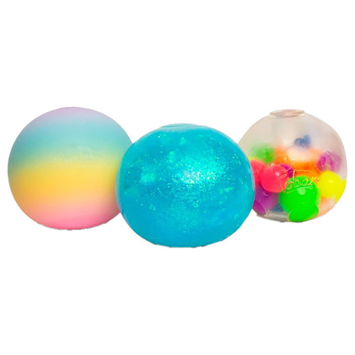 Scrunchems Rainbow & Dophins Squish Balls (3 Pack)