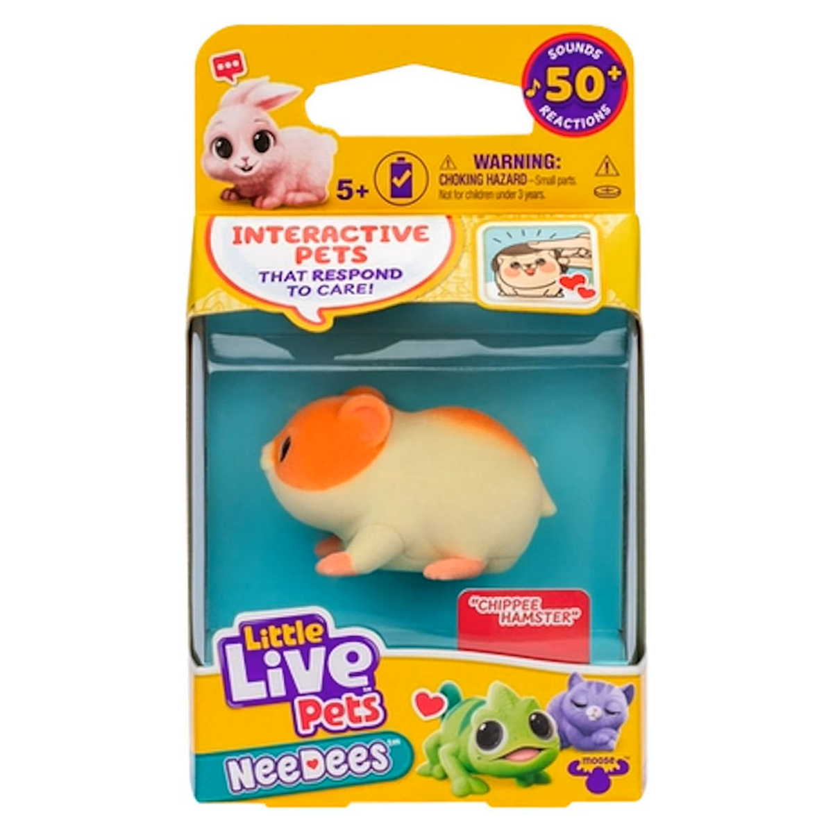 Little Live Pets NeeDees Chipee Hamster Interactive Pet — Booghe