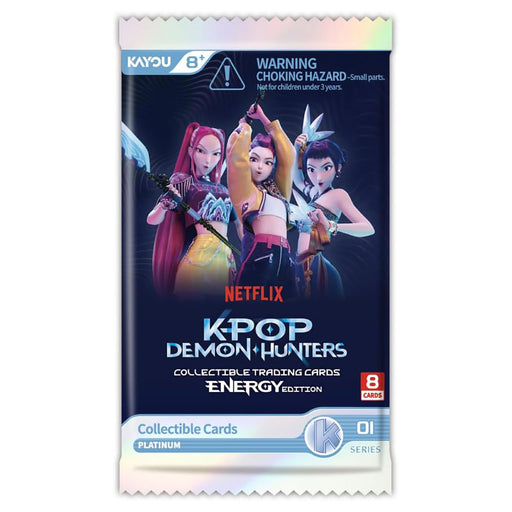 K-POP Demon Hunters Collectible Trading Cards Energy Edition Foil Series 1B Booster Box (12 Pack)