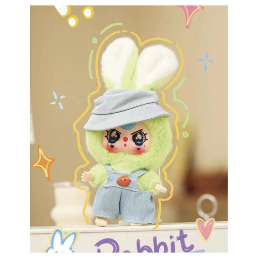 Baby Three Macaron Cute Bunny Plush (styles vary)