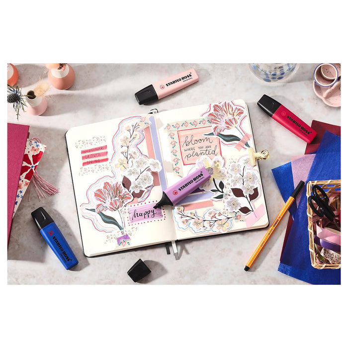 STABILO BOSS ORIGINAL NatureCOLORS Wildflowers Edition Grey Violet Highlighter