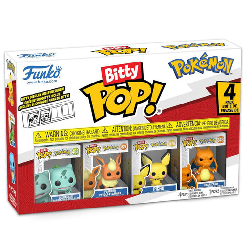 Funko Bitty Pop! Pokémon Mini Figures Series 3 (4 Pack)