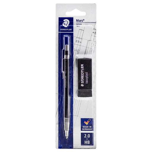 Staedtler Mars Techico Mechanical HB Pencil and Eraser Set