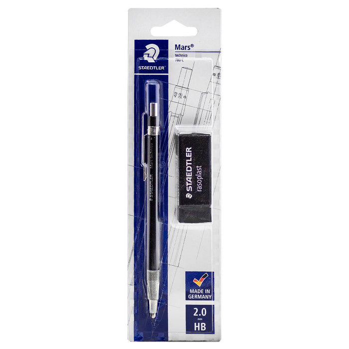 Staedtler Mars Techico Mechanical HB Pencil and Eraser Set
