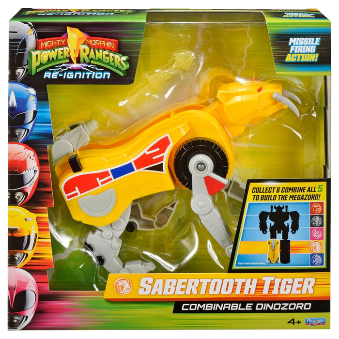 Mighty Morphin Power Rangers Sabertoothed Tiger Combinable Dinozord