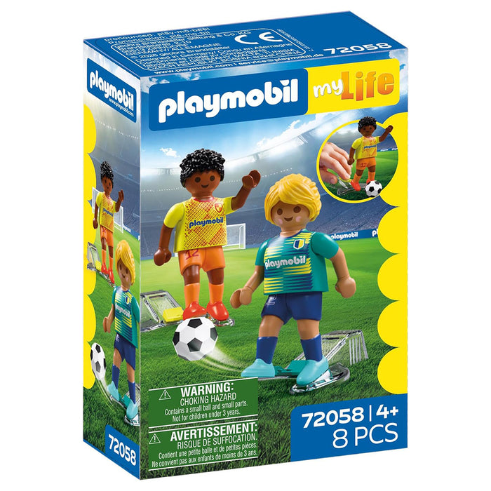 Playmobil Football Players Figures