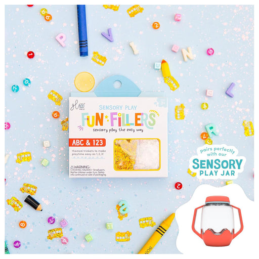 Glo Pals Sensory Play Fun Fillers ABC & 123 Set