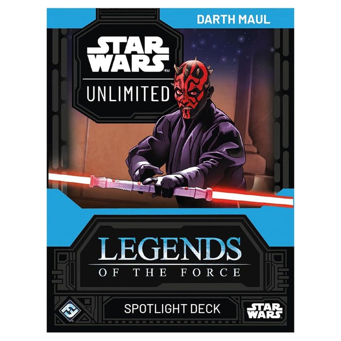 Star Wars: Unlimited: Legends of the Force Darth Maul Spotlight Deck 