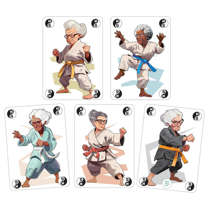 Karate Grannies Card Game