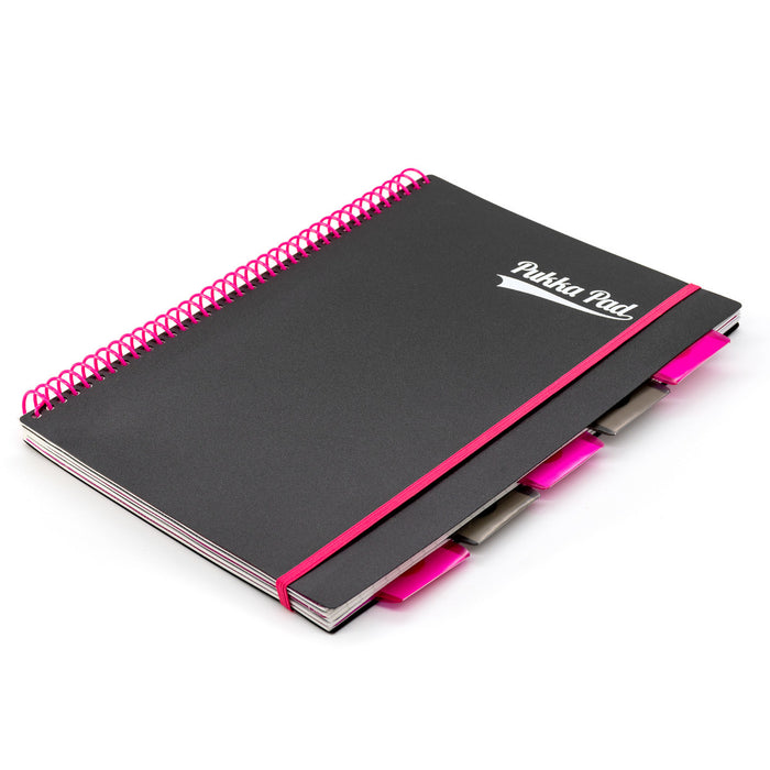 Pukka Pad A4 Neon Project Book Lined (3 Pack)