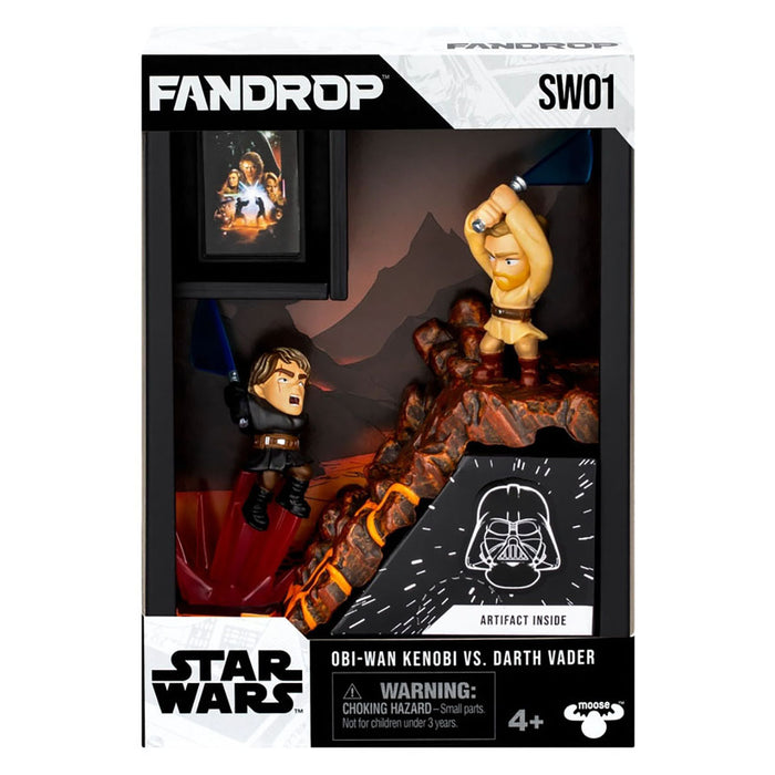 FANDROP  Star Wars: Revenge Of The Sith™: Obi-Wan Kenobi Vs Darth Vader Figures Set