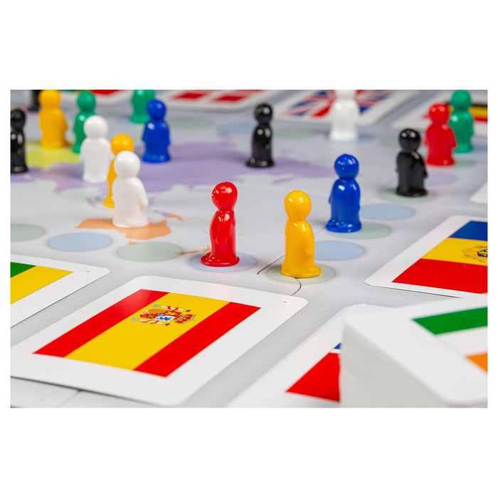 Flags Around the World Board Game